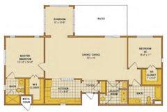The Sunnydale floorplan image