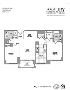 The Willow at Wallace floorplan image