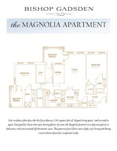 The Magnolia floorplan image