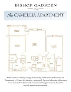 The Camellia floorplan image