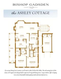 The Ashley floorplan image
