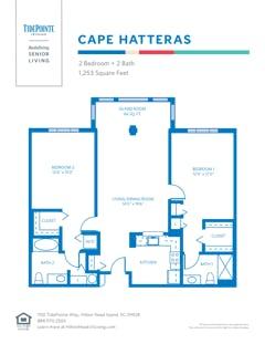 Cape Hatteras floorplan image