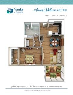 The Anson Deluxe floorplan image