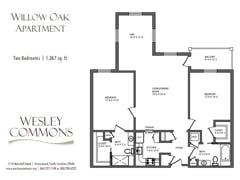 The Willow Oak floorplan image