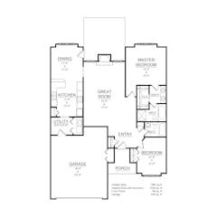 The Cottage  floorplan image