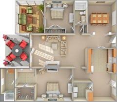 The Brevard floorplan image