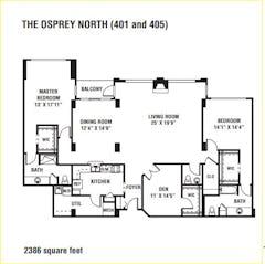 The Osprey North floorplan image
