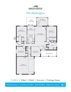 The Washington floorplan image