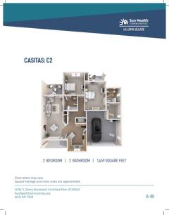 The Casita C2 floorplan image