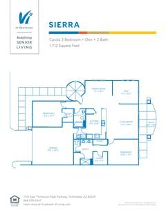 The Sierra floorplan image