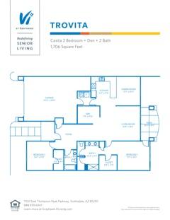 The Trovita floorplan image