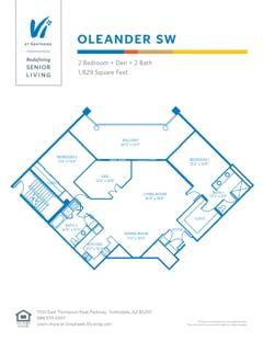 The Oleander SW floorplan image