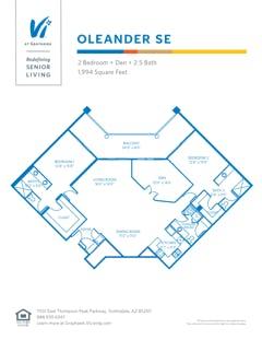 The Oleander SE floorplan image