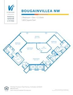 The Bougainvillea NW floorplan image