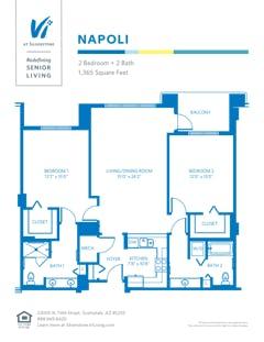 The Napoli floorplan image