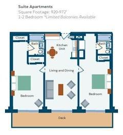 Suite Apartments  floorplan image