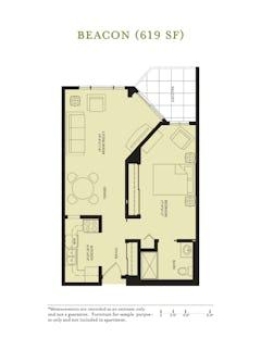 Beacon floorplan image