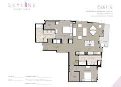The Ozette floorplan image