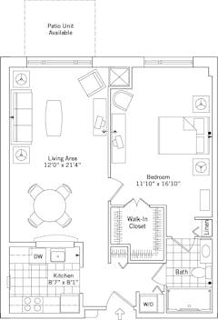 The Ellicott  floorplan image