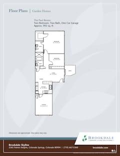 The Paul Revere at Garden Homes floorplan image