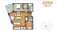The Aspen  floorplan image