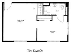 The Dundee floorplan image