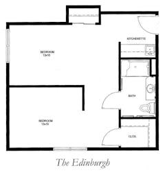 The Edinburgh floorplan image