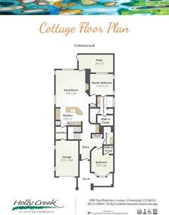 The Cottonwood floorplan image