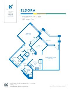 The Eldora floorplan image