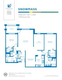 The Snowmass floorplan image