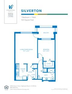 The Silverton floorplan image