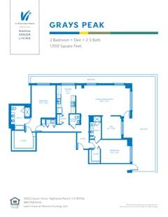 The Grays Peak floorplan image
