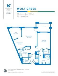 The Wolf Creek floorplan image