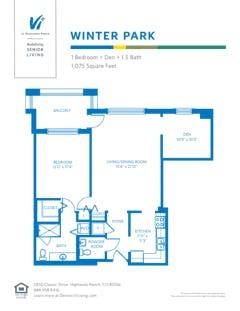 The Winter Park floorplan image