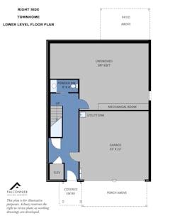 The Right Side Lower floorplan image