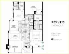 The Knox II  Res V113 floorplan image