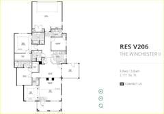 The Winchester II  Res V206 floorplan image