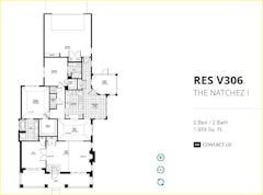 The Natchez I  Res V306 floorplan image