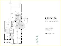 The Natchez II  Res V106 floorplan image