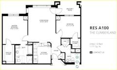 The Cumberland  Res A110 floorplan image