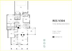 The Winchester I  Res V304 floorplan image