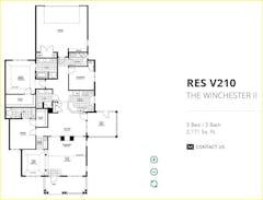 The Winchester II  Res V210 floorplan image