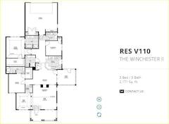 The Winchester II  Res V110 floorplan image