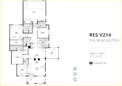 The Winchester II  Res V214 floorplan image