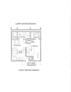 The Larry Moore Manor floorplan image