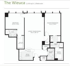 The Wieuca floorplan image