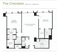 The Cherokee  floorplan image