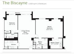 The Biscayne  floorplan image
