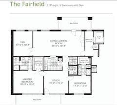 The Fairfield  floorplan image