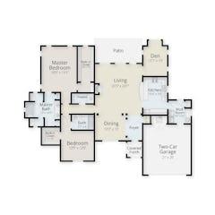 The Tuscany with Deluxe floorplan image
